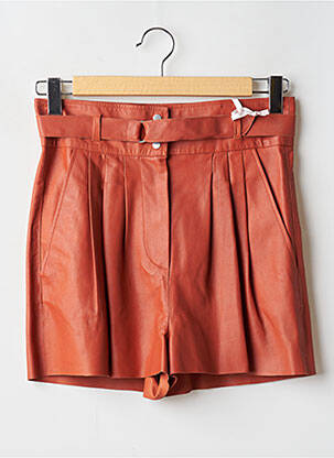 Bermuda orange GIORGIO & MARIO pour femme