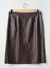 Jupe mi-longue marron VESPUCCI pour femme seconde vue