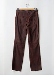 Pantalon droit marron MADDOX pour femme seconde vue
