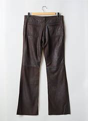 Pantalon droit marron MADDOX pour femme seconde vue