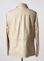 Veste en cuir beige PIERRE CARDIN pour homme seconde vue