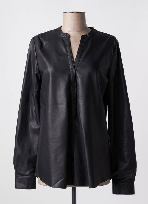 Blouse noir LA CANADIENNE pour femme