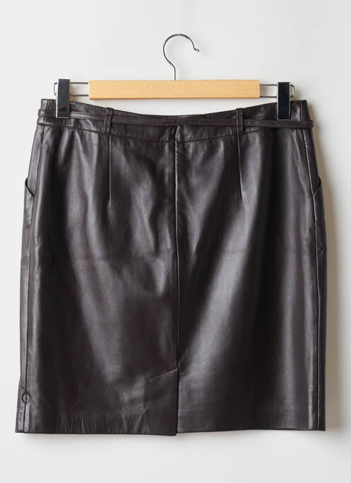 Jupe mi-longue marron OAKWOOD pour femme