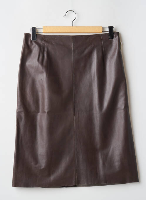 Jupe mi-longue marron VESPUCCI pour femme