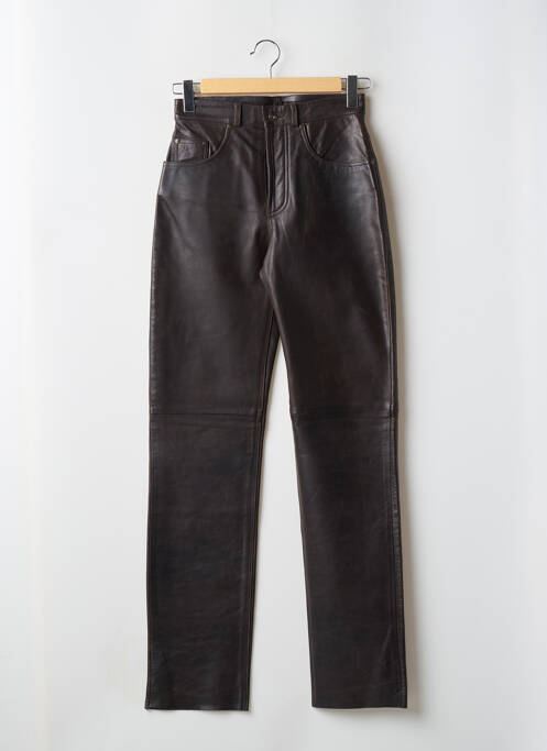 Pantalon droit marron REDSKINS pour femme