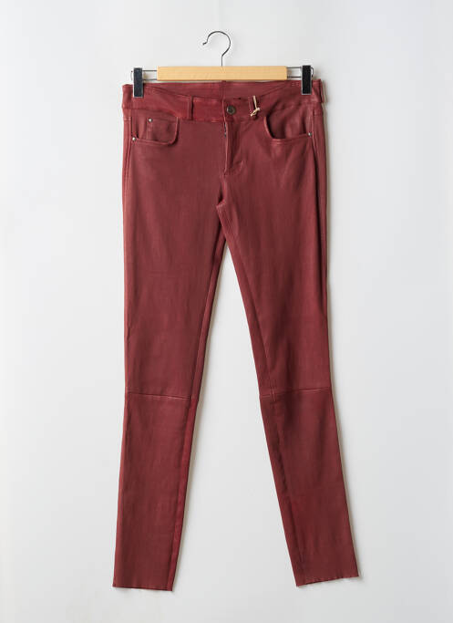 Pantalon slim rouge DÉJÀ VU pour femme