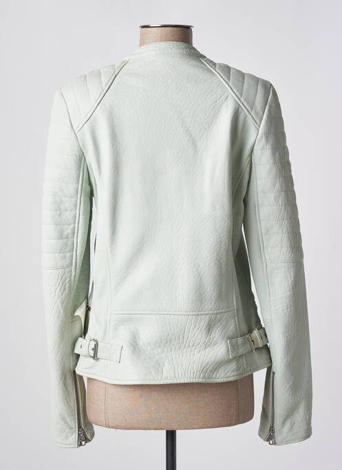 Veste en cuir bleu CLOSED pour femme