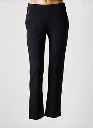 Pantalon slim taille élastique taille normale noir TELMAIL femme