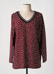 Blouse rouge TELMAIL pour femme seconde vue