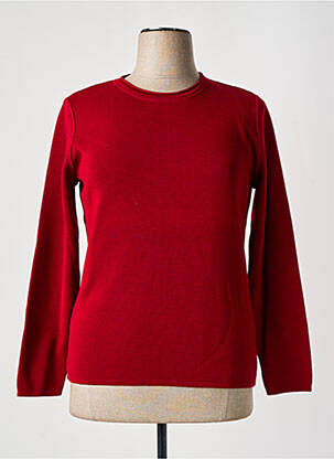 Pull rouge TELMAIL pour femme