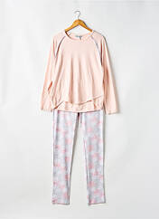 Pyjama rose BARANDI pour femme seconde vue