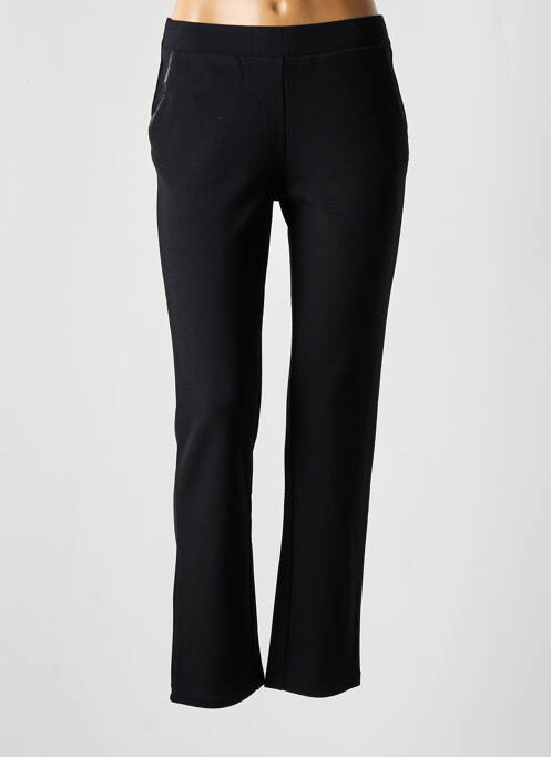 Pantalon slim taille élastique taille normale noir TELMAIL femme