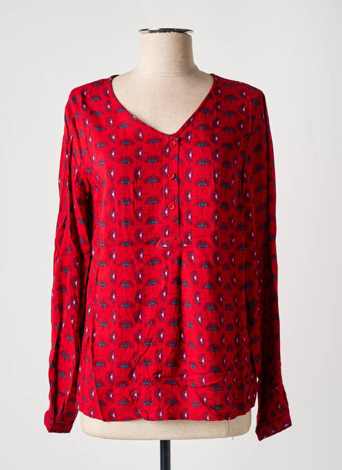 Blouse rouge AGATHE & LOUISE pour femme