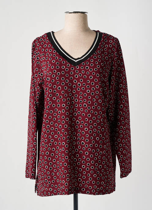 Blouse rouge TELMAIL pour femme