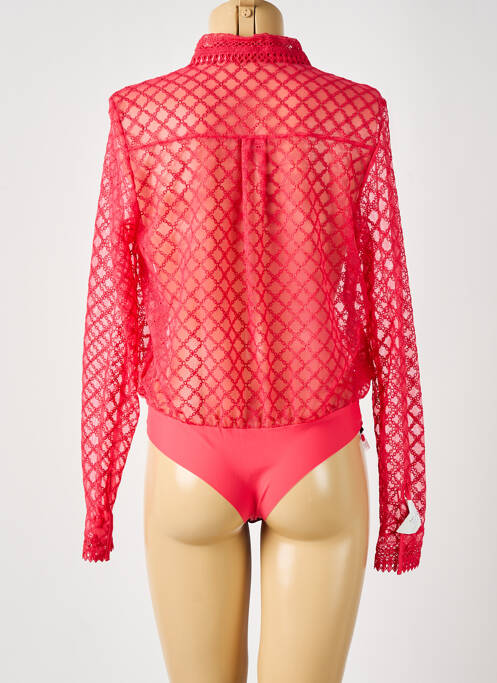 Body rouge LOUISA BRACQ pour femme