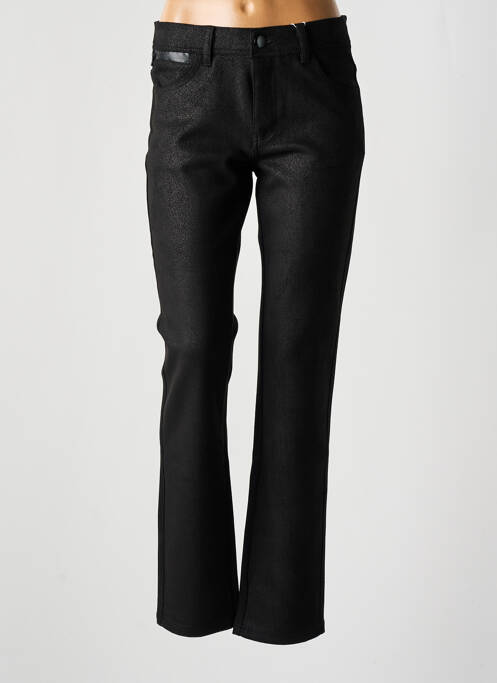 Pantalon droit noir TELMAIL pour femme