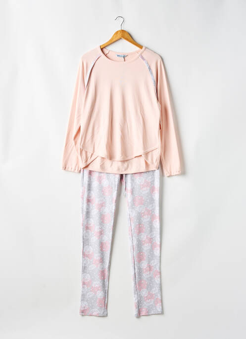 Pyjama rose BARANDI pour femme