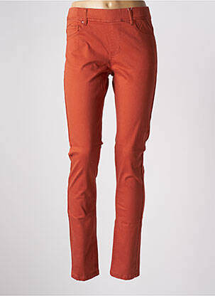Jegging stretch taille normale orange TELMAIL femme