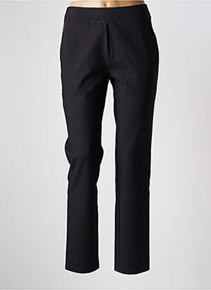 Pantalon slim taille élastique taille normale noir TELMAIL femme