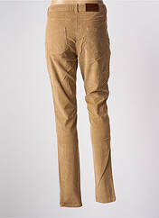 Pantalon slim beige MAE MAHE pour femme seconde vue