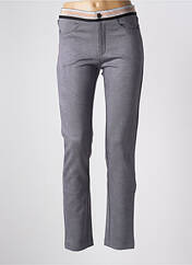 Pantalon slim gris WALTRON pour femme seconde vue