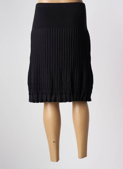 Jupe mi-longue noir TELMAIL pour femme