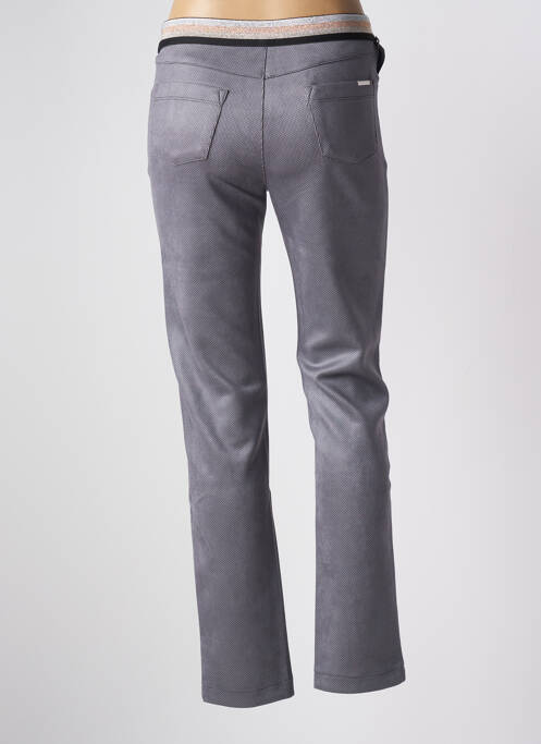 Pantalon slim gris WALTRON pour femme