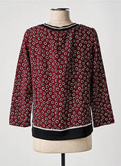 Blouse rouge TELMAIL pour femme seconde vue