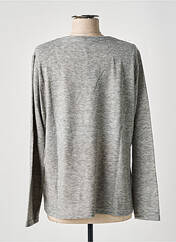 Pull gris TELMAIL pour femme seconde vue