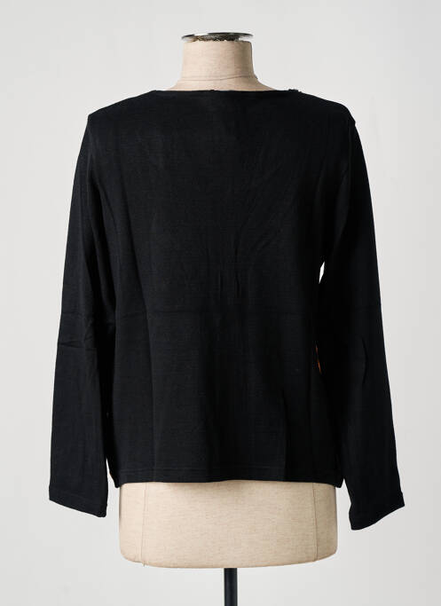 Gilet manches longues noir TELMAIL pour femme