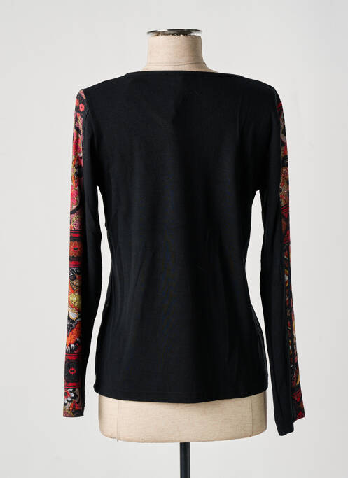 T-shirt noir TELMAIL pour femme