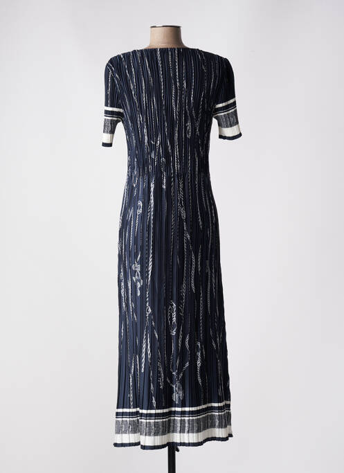 Robe longue bleu LEO & UGO femme