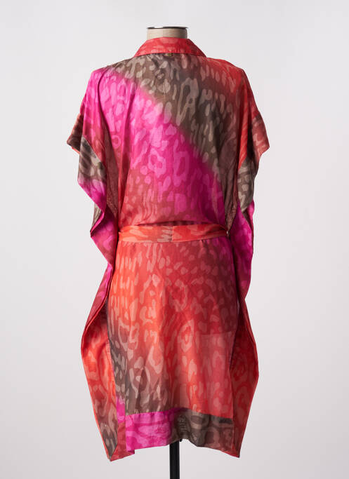 Robe mi-longue orange LOLA CASADEMUNT pour femme