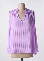 Blouse violet LOLA CASADEMUNT pour femme seconde vue