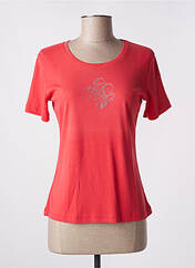 T-shirt rouge GEVANA pour femme seconde vue