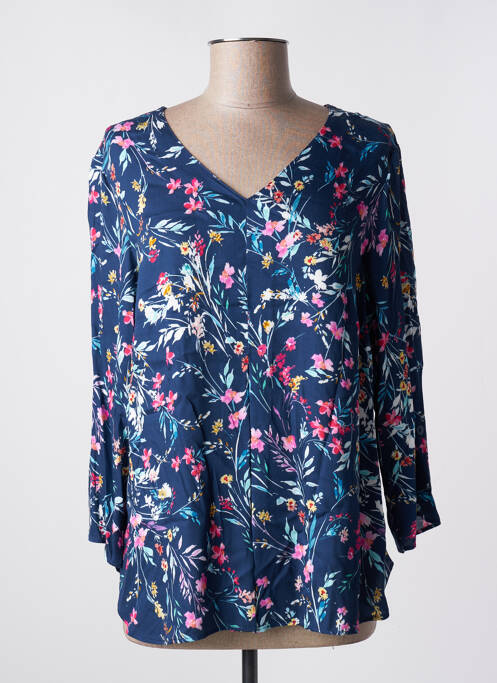 Blouse bleu GEVANA pour femme