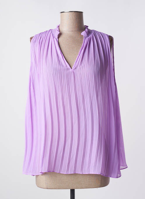 Blouse violet LOLA CASADEMUNT pour femme