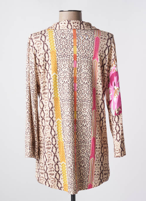 Tunique manches longues beige FUEGO WOMAN pour femme