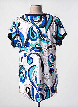 Tunique manches courtes coupe fluide blanc JOSEPH RIBKOFF femme