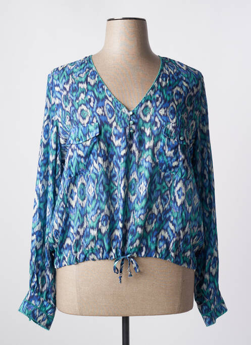 Blouse bleu EVA KAYAN pour femme