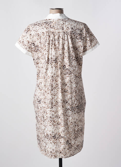 Robe mi-longue beige FUEGO WOMAN femme