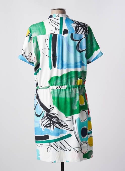 Robe mi-longue blanc INDIES pour femme