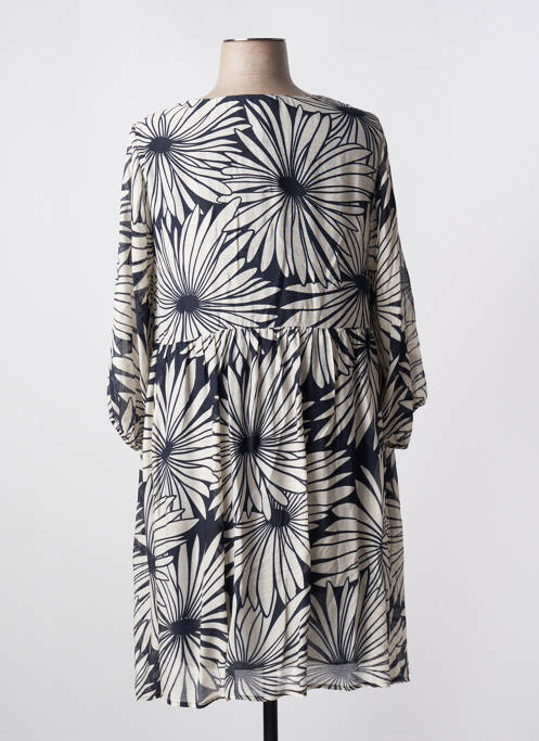 Robe mi-longue bleu MARIA BELLENTANI pour femme