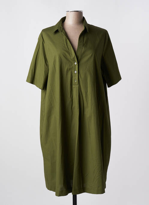 Robe mi-longue vert MARIA BELLENTANI pour femme