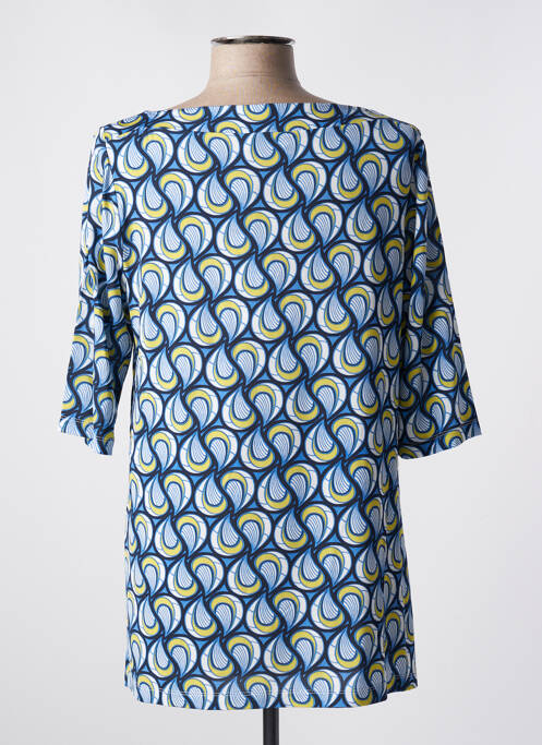 Tunique manches longues bleu MARIA BELLENTANI pour femme