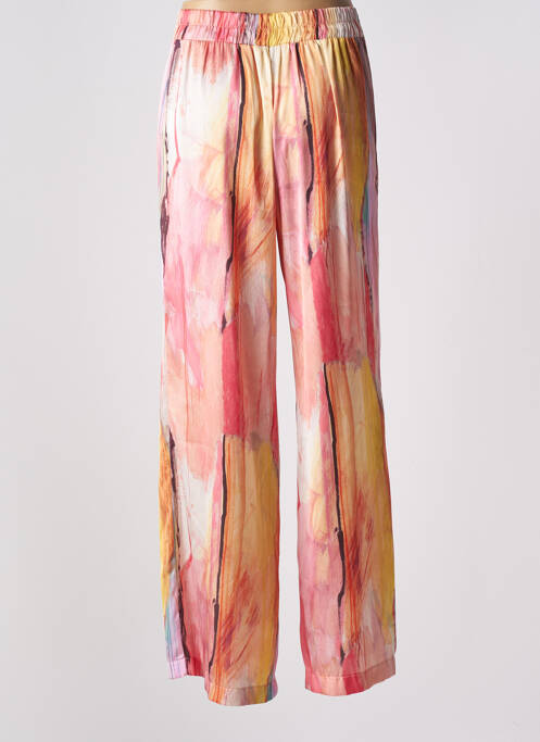 Pantalon large rose ELEONORA AMADEI pour femme