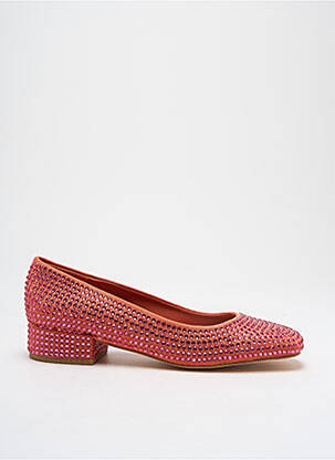 Ballerines talon bas talon plat jusqu'à 3cm rose LOLA CASADEMUNT femme