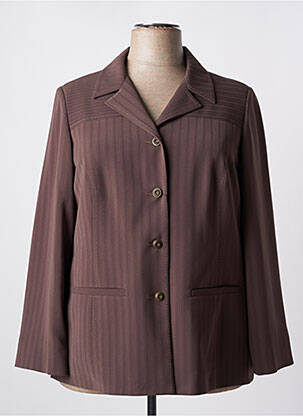 Blazer poches marron PAUL MAUSNER femme