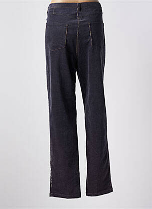 Pantalon slim stretch taille normale bleu JEAN GABRIEL femme