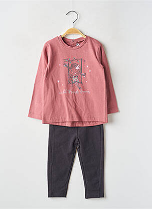 Ensemble pantalon rose BABY BOL pour fille